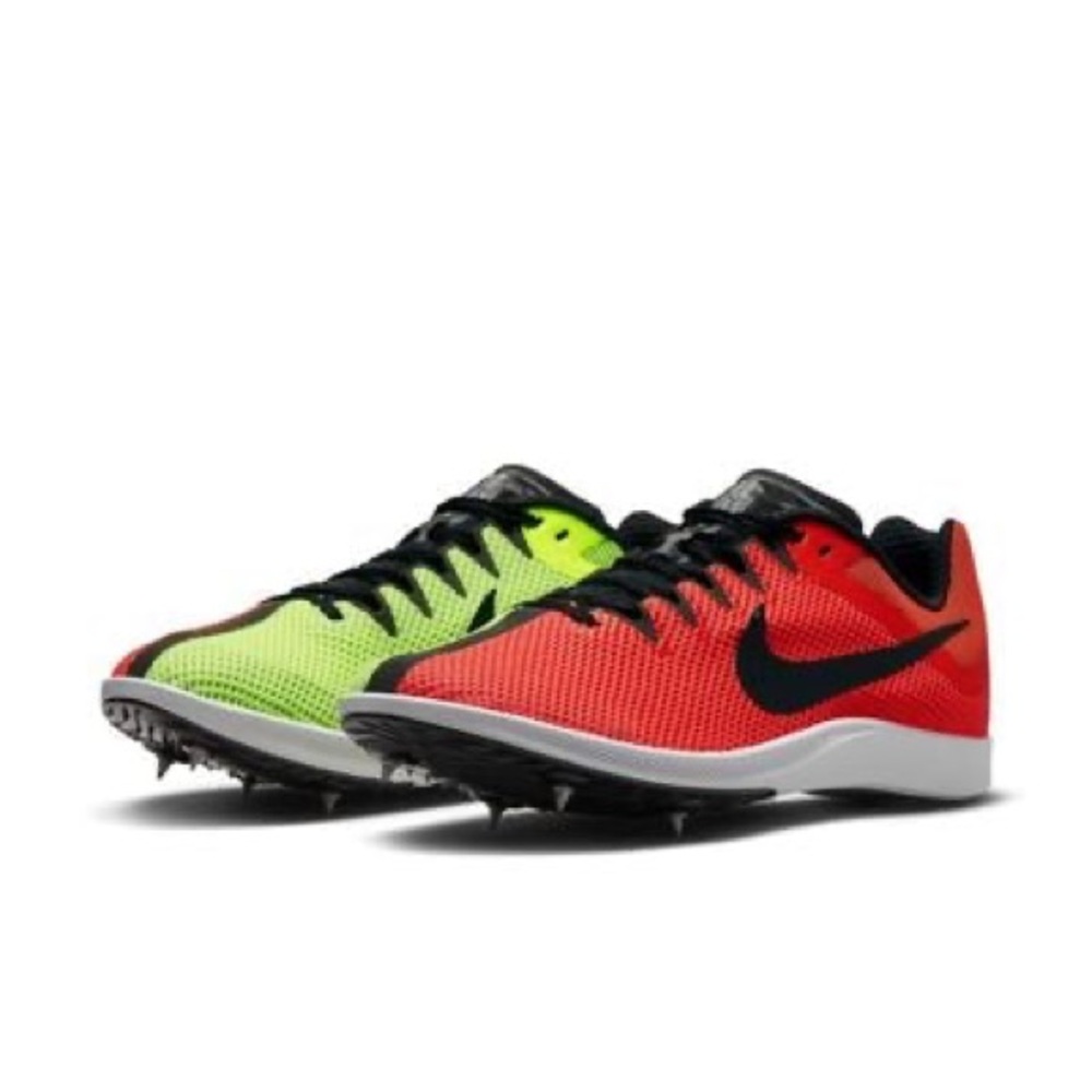 Nike Zoom Rival Distance DC8725-601 Red Volt Running Spikes Shoes Men's Sizes
